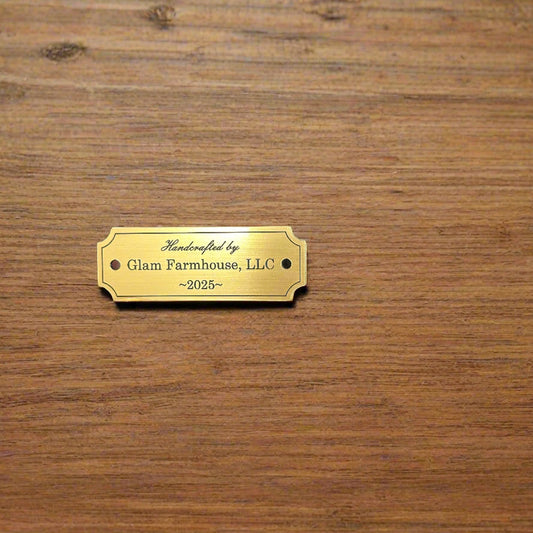 Screw On Logo Tags
