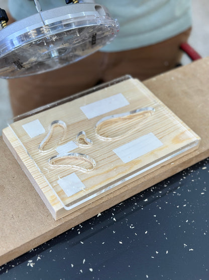 Acrylic Templates for Lantern Project